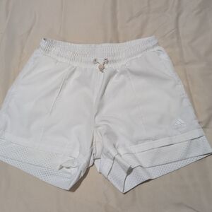 🛍️4 For $15🛍️ Adidas Women's Athletic White Shorts.